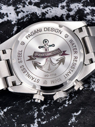Часы наручные Pagani Design PD-1718 SILVER WHITE