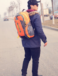 Рюкзак спортивный Keep Walking оранжевый