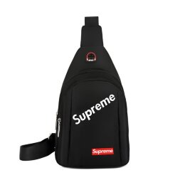 Однолямочный городской рюкзак Supreme 43 черный