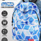 Рюкзак для девочки Snoburg + пенал в комплекте голубой лёд