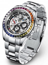 Часы наручные Pagani Design PD-1653 Rainbow Bezel