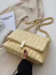 Женская сумка на плечо DePalis DP30846 бежевый