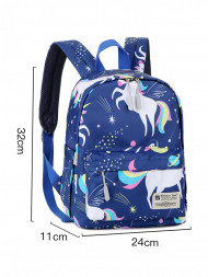 Рюкзак для девочки RITTLEKORS GEAR RG5687 mini синий