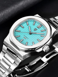 Часы наручные Pagani Design PD-1728 SILVER TIFFANY BLUE
