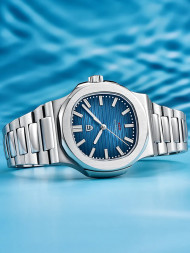Часы наручные Pagani Design PD-1728 SILVER BLUE