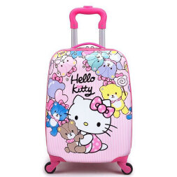 Чемодан детский для девочки Hello Kitty 035