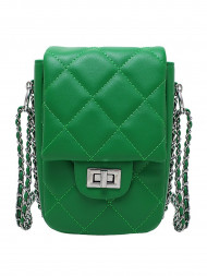 Женская сумка кросс-боди DePalis DP719 Green