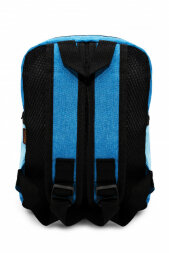 Детский рюкзак с кошельком Тачки Молния Маквин 5208 голубой
